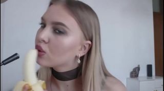 Tight Pussy Porn ASMR Siren - Banana and Yogurt 3MOVS