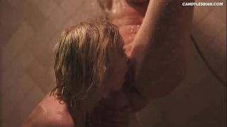 Oral Sex Two Horny Lesbian Caught Fucking on Shower Gang Bang