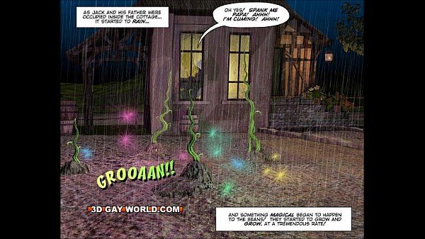 JACK AND THE BEANSTALK Gay Comic Version by 3D Gay World - 1