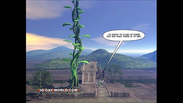 JACK AND THE BEANSTALK Gay Comic Version by 3D Gay World - 2