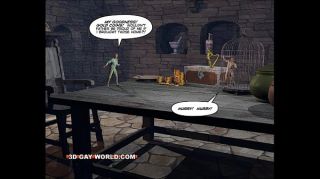 Deepthroat JACK AND THE BEANSTALK Gay Comic Version by 3D...