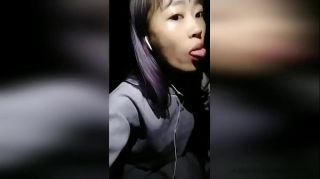FutaToon Chinese teen girlfriend sucks a cock and fucks on the streets at night Sexcams