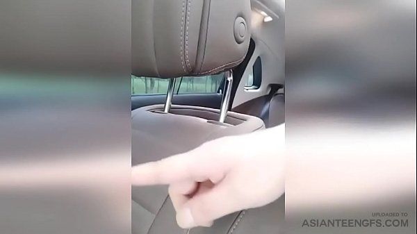 Solo Female (AMATEUR) Cute Asian teen babe performs blowjob in a car Deepthroating