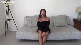 Peitos Thick Asian With Huge Tits Bounces All Over Daddy's Dick Futa