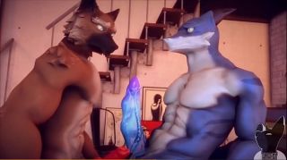 Ejaculations Furry porn cg animation gay shark and wolf Sex...