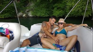 Cogiendo Hot sex on our boat. Almost caught Virtual - 1