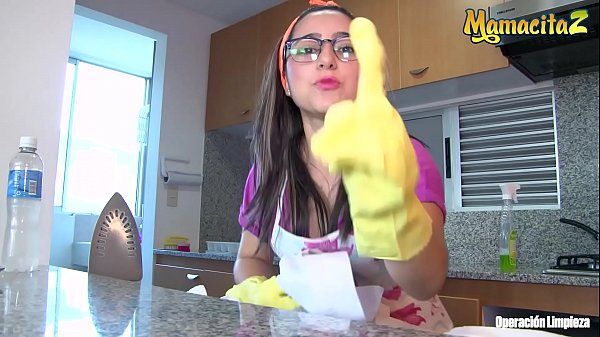 Real Amateurs MAMACITAZ - #Francis Restrepo - Kitchen Show POV Sex Action With A Hot Latina Maid Huge Cock