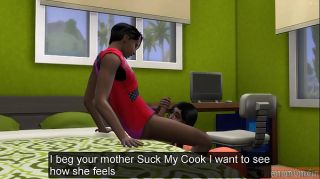 Money Indian step Mom Caught Her Son Watching Porn And Masturbate Then It Helps Him For The First Time To Make Sex BaDoinkVR