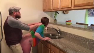 Monster Dick Rough Anal Surprise for Pregnant Milf in Kitchen Step Mother and Son Taboo Fuck - BunnieAndTheDude CumSluts