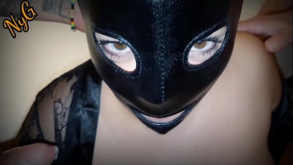 Gangbang with mask - I get fucked in a hotel by a young follower, a mature man and my husband - I get fucked hard, anal and double penetration - part 1/5 - www.ninfaygolfo.com - 1