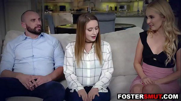 Secretary Foster step daughter helps step dad to fuck step mom XBizShow