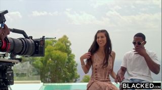 Movie BLACKED Shy model Anya gets DPed by two huge BBCs FloozyTube