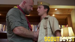 Asians ScoutBoys - Scout gets fingered and cums for older scoutmaster Pov Blow Job