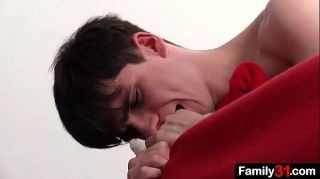 Reverse Handsome stepdad fucks his stepson aggressively and passionately Amatuer Sex