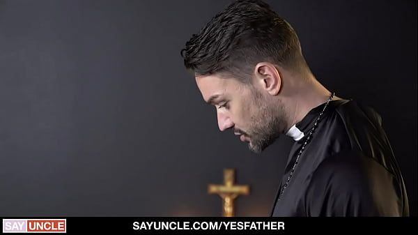 Catholic Boy Edward Terrant Misbehaves And Priest Gives Him A Lesson - 1