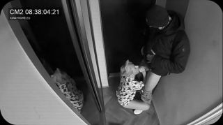Double Hidden camera - wife sucked the postman while husband in the next door. European traditions. TBLOP