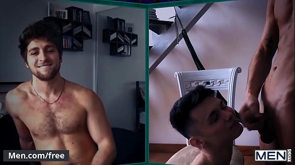 (Calvin Banks) Is Naked And Touches Himself As Hes Watching (Mr Twunk) Fucking (Mr Twink) - Men - 2