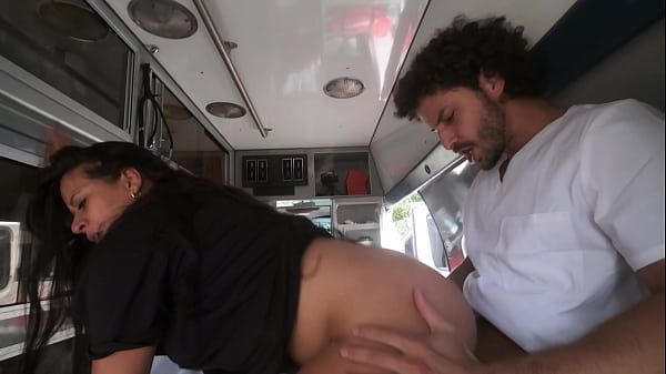 My hot Latina EMT boss convinced me to fuck her in the ambulance - 1