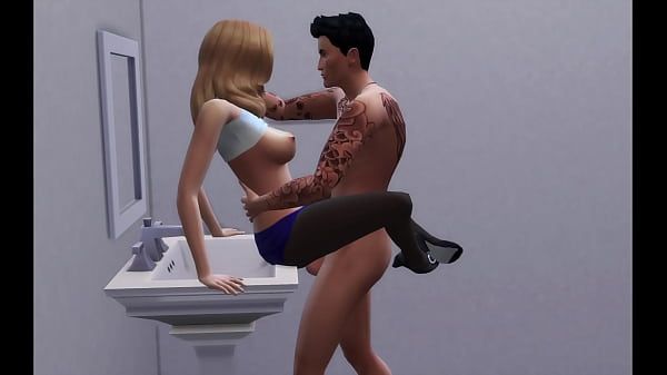 Sims 4:  Sex Addicted Milf Gets Fucked at Work All Day Long - 2