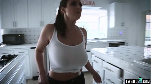 Chubby MILF Angela White maid with massive tits serving her big cocked chief - 2