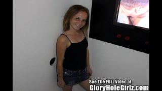 Raw Red Head Shorty Ravaged in a Glory Hole! Gay Theresome