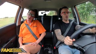 Climax Fake Driving School Hard Rough Sex for Sexy New Instructor Elisa Tiger Tori Black
