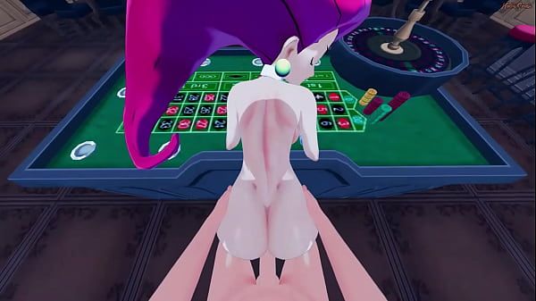 Team Rocket's Jessie gets POV fucked by you in a casino, lets you cum inside her pussy - Pokemon Hentai. - 2