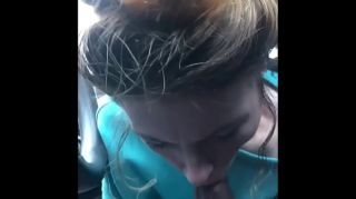 Naughty Sucking dick in the college parking lot before class JAVout