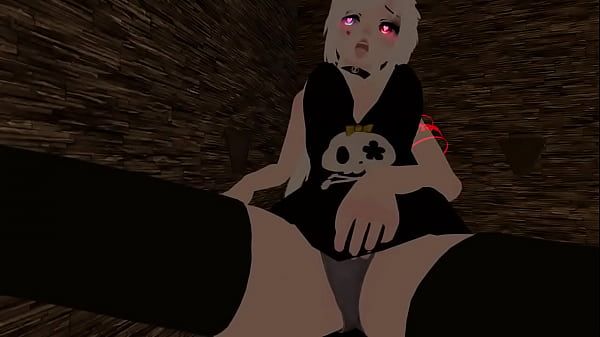 Amatur Porn Cum with me JOI in Virtual Reality (intense Moaning) Vrchat Paja - 2