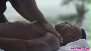 Woman Muscled black men outdoor anal sex Babysitter