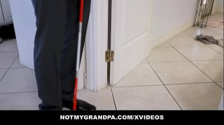 Private Sex Horny Old Man Fakes Blindness And Spies On Hot Grand StepDaughter Ava Madison Swinger