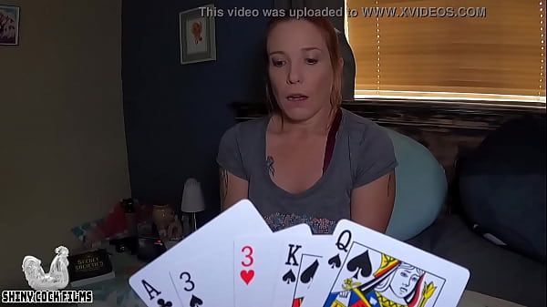Strip Poker with My Stepmom - Shiny Cock Films - 1
