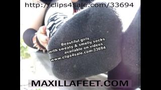 Reverse Cowgirl compilation of sexy girls with sweaty smelly socks Hentai3D