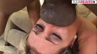 Tight Pussy Fucked British short hair blonde Isabel Ice fucks with 3 BBC and end up with a face full of cum Hermana