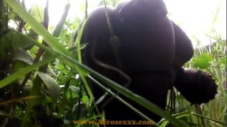 Best Blowjobs native African dildo masturbating in the...