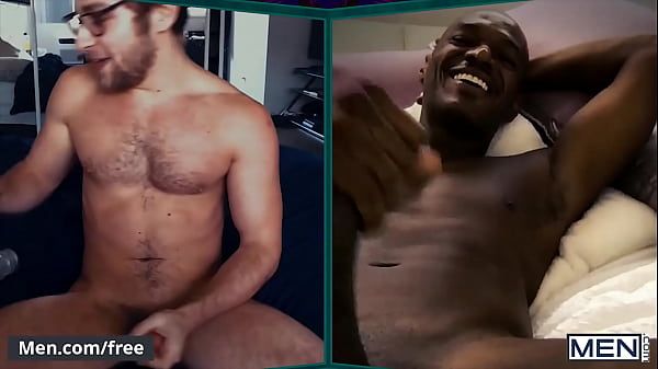 Six Men Get Together On A Video Call Some Fuck Their Holes With Dildos While Others Stroke Their Dicks - Men - 1