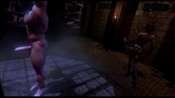 Citor3 Femdomination 2 3D VR game walkthrough 3: The Prison | story, dungeon, strapon, mistress - 1