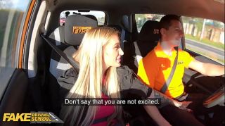 Cheating FakeDrivingSchool Daisy Lee thinks Blowjob Lessons Are More Fun HDHentaiTube