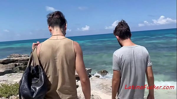 Hot Latino Gay Sex On Beach- Rob Silva, Ken - 1