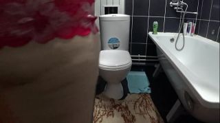 Animated Hidden camera in the toilet. The husband spies on how pissing his mature wife with a juicy PAWG Dirty home fetish and ASMR Glam