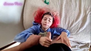 Penis Sucking I make my step Sister suck my cock and then I Fuck her Ass - Emma Fiore Smooth