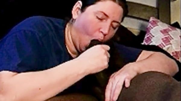 Succulent Samantha swallowing a black cock - 2