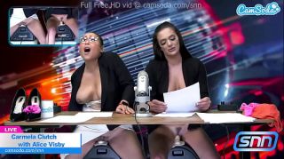 Imvu Hot body news anchors masturbate on air Analfucking