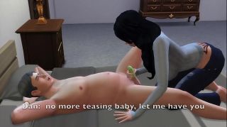 German Sims 4: Slutty Wife Fucks BBC While Cuckold Husband...