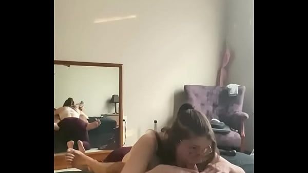 Gay Skinny Babe with huge ass sucks and rides huge cock Spa