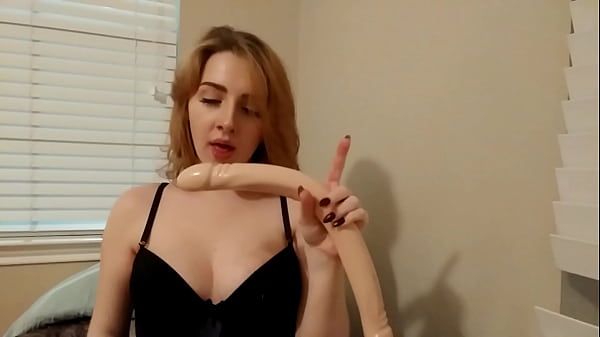 MissPrincessKay Deepthroating Long Double Ended Dildo And Getting Spitty Wet And Messy - 2
