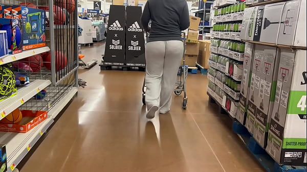 Massive Booty Wedgie At Walmart - 2