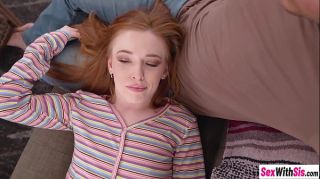 LovNymph Dirty stepbro fits his big hard dick into stepsisters Madi Collins pussy Corno