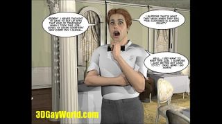 Tiny PLEASING GAY CUSTOMER 3D Cartoon Comic Anime Hentai Story Licking Pussy