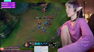 Hard Fuck Tricky Nymph Plays League of Legends on...